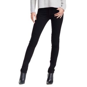 Vince Black Skinny Ankle Zip Jeans